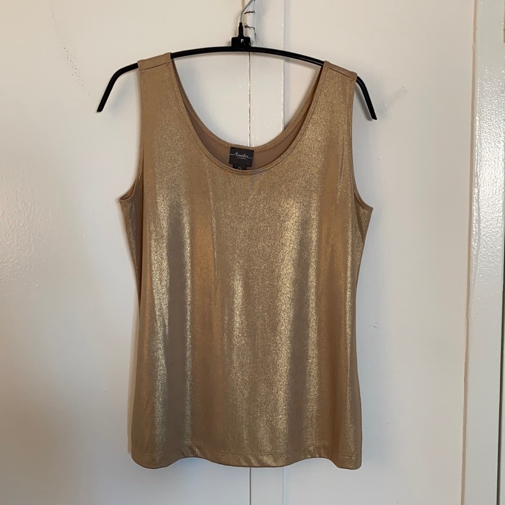 Travelers by Chico’s - Woman’s Gold Top